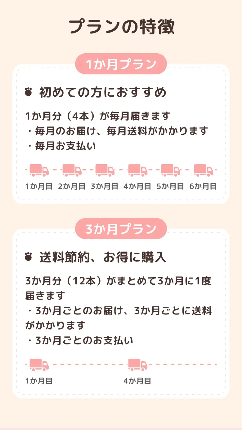 プランの特徴